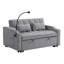 Coussin de futon moderne avec causeuse en velours avec lit escamotable, petit canapé-causeuse avec dossier inclinable réglable, coussins décoratifs, poches-823022558-823022556