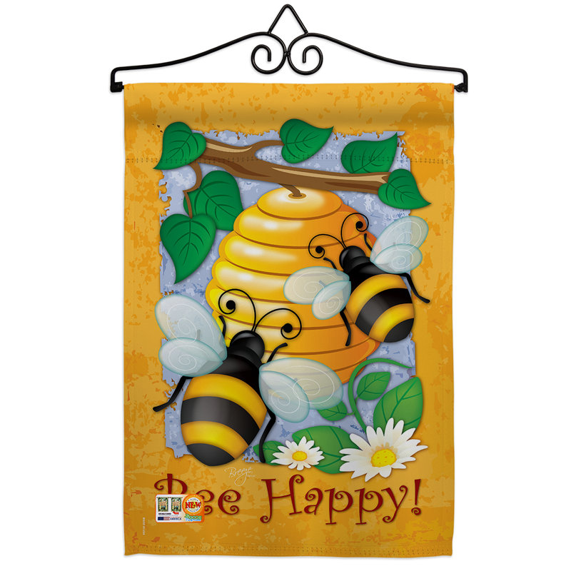 Double Sided 18.5'' H x 13'' W Polyester Animal Flag Set