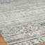 Tapis floral bleu / gris intérieur / extérieur Floral-57385718