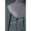 Upholstered Counter Stool with Metal Frame-1746754845-1746754844