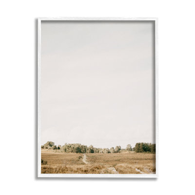 Az-339-Framed " Country Sky " by Leah Straatsma