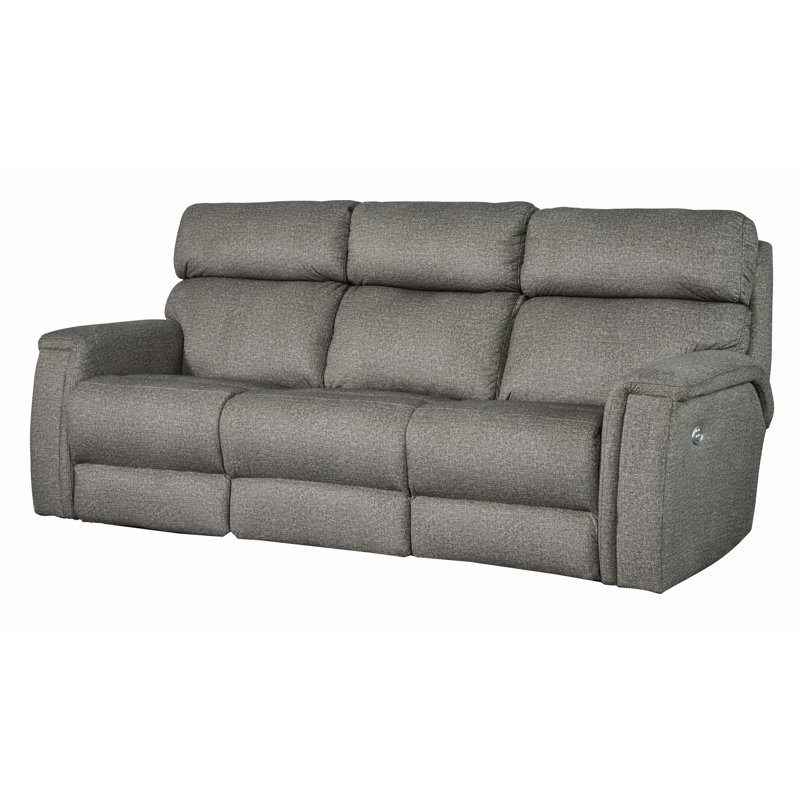 90'' Round Arm Reclining Sofa