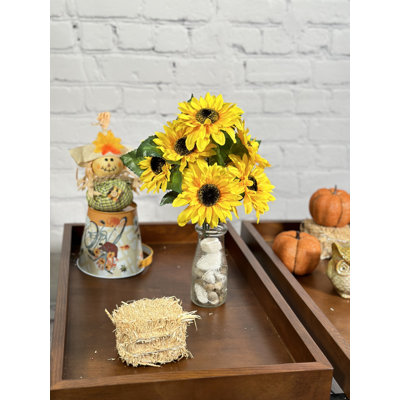 Tige de tournesol pleine floraison