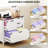 4 Drawer File Cabinet, Farmhouse Lateral Filing Cabinet with Adjustable Hanging Rails for Letter/A4/Legal Size Files, Printer Stand for Home Office, White,wood-640510585