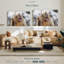 «Roaring Grizzly Bear» sur toile-99242664