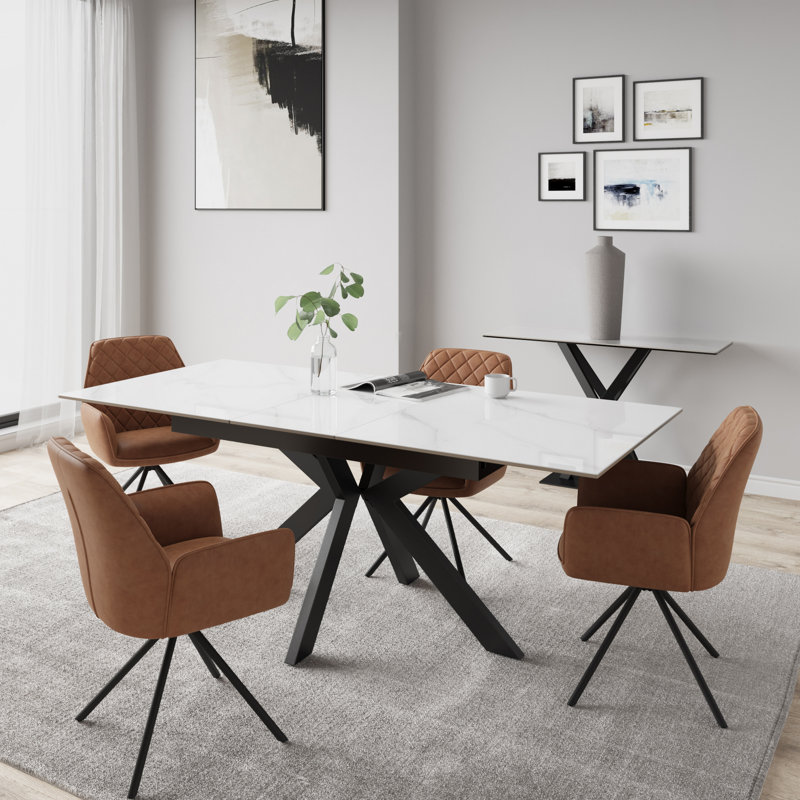 4 - Person Dining Set, Tan