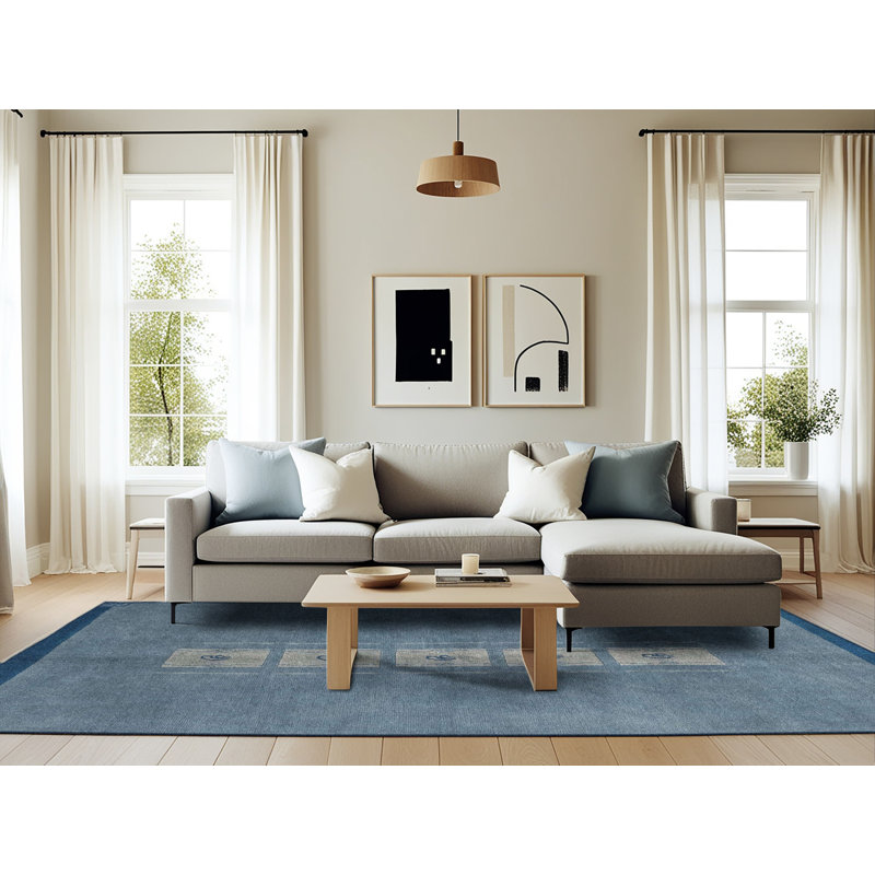Abstract Indoor Rug, Rectangle 6' x 9'