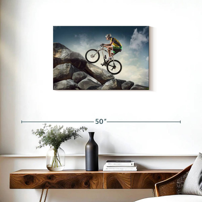 Mehar Cyclist Uphill, H 20 po x l 30 po