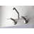 Kingston Brass Concord Double-Handle 2-Hole Wall-Mount Bridge Kitchen Faucet-49495299