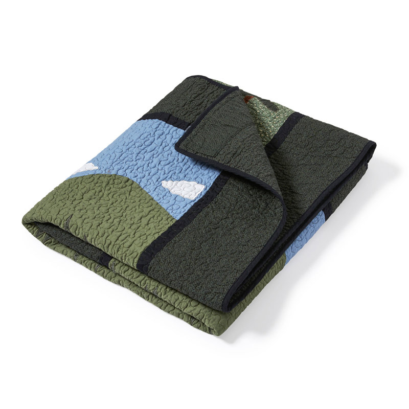 Jeté en coton matelassé Donna