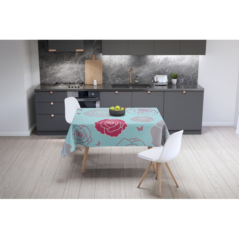 East Urban Home kitchen decoration, tablecloth, 140 x 160cm - Designed and made in Turkey