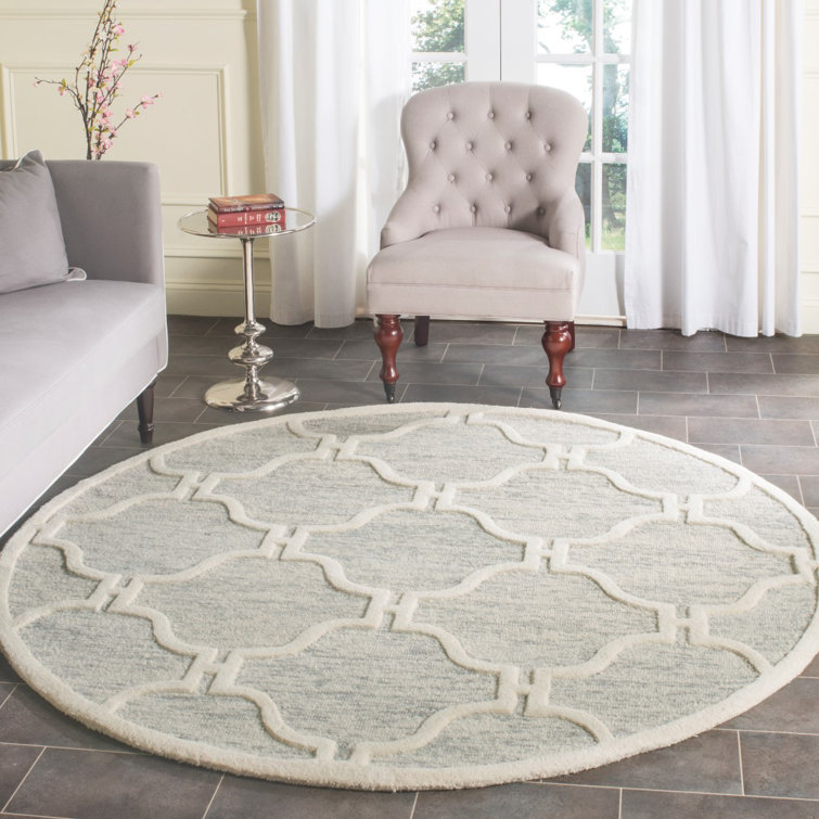 Cannen Hand Tufted Wool Geometric Rug