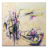 Tie The Knot by Karen H. Salup - Wrapped Canvas Painting Print