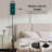  68.5" Standing Floor Lamp Dark green watercolor Emerald green color Art space for design Dimmable Metal Pole Lamp with Linen Lampshade LED Bulb Included