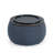 Mylo Upholstered Drum Coffee Table with Storage and Wood Top-1312959351-1213687865