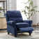 Claire 35.4'' Wide Classic and Soft Push Back Recliner with Wide Backrest