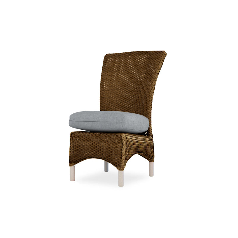 Mandalay Outdoor Dining Armchair, Sandberg Pewter, Bark