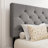 Storage Platform Bed with 4 Drawers and Adjustable Diamond Pattern Linen Headboard-393136116-384487603