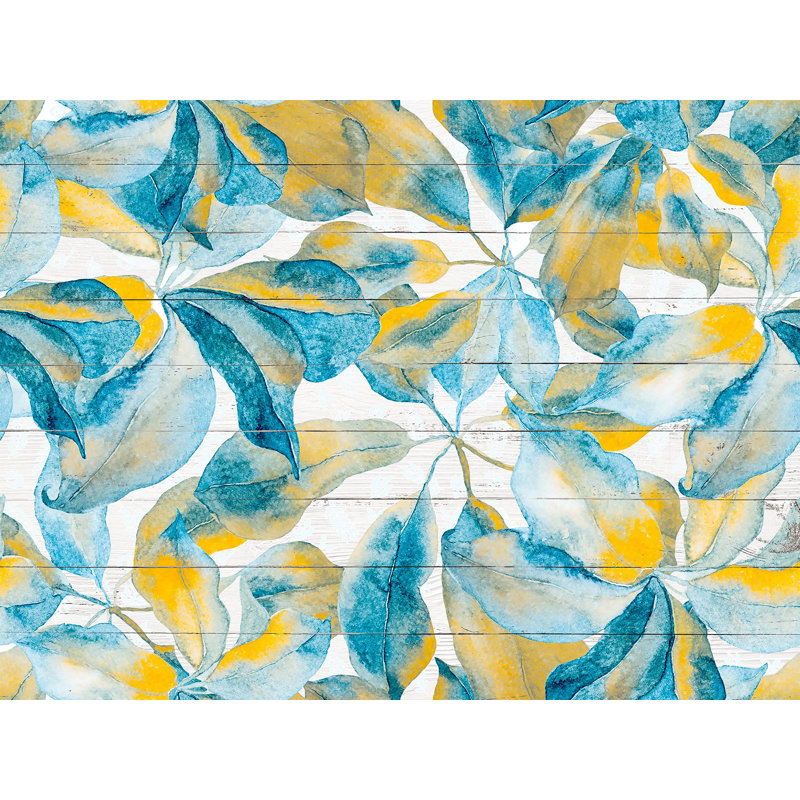 Sunlit Canopy – Wrapped Canvas Wall Art, 12" H x 16" W