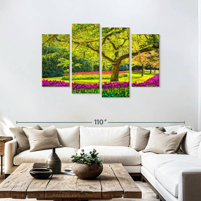 Parc de jardin Sireci Keukenhof, H 48 po x l 75 po
