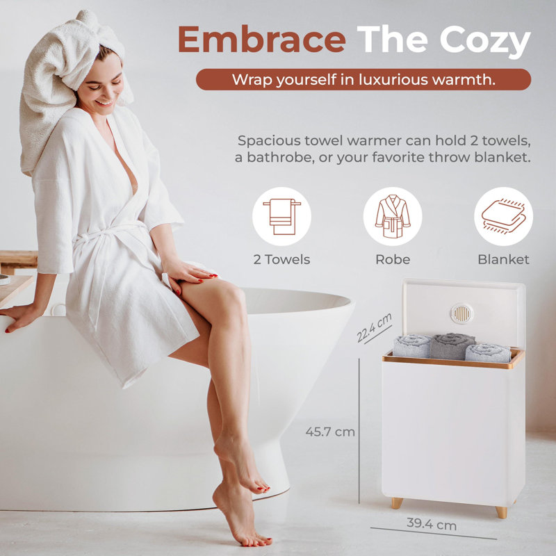 Designer Towel Rail Towel Warmer, Or rose