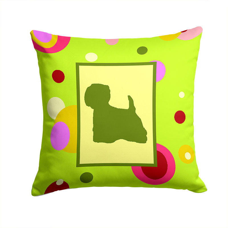 Coussin décoratif intérieur/extérieur westie