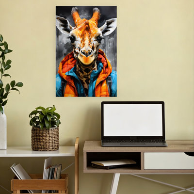 Urban Giraffe Style Modern Wall Art