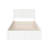 Maud Solid Wood Platform Bed with Footboard & Full Trundle-848237113