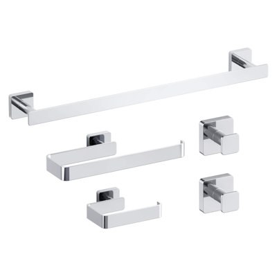 Blaze 5-Piece Bathroom Hardware Set