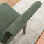 Chaise d'appoint rembourrée en tissu avec pieds en bois massif-727840728-715533725