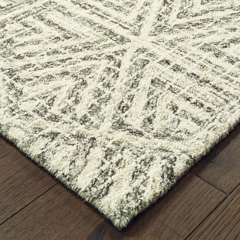 Mashpee Wool Geometric Indoor Rug, Rectangle 8' x 10'