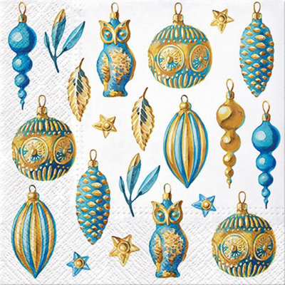 Luncheon Size Christmas Glow Napkins