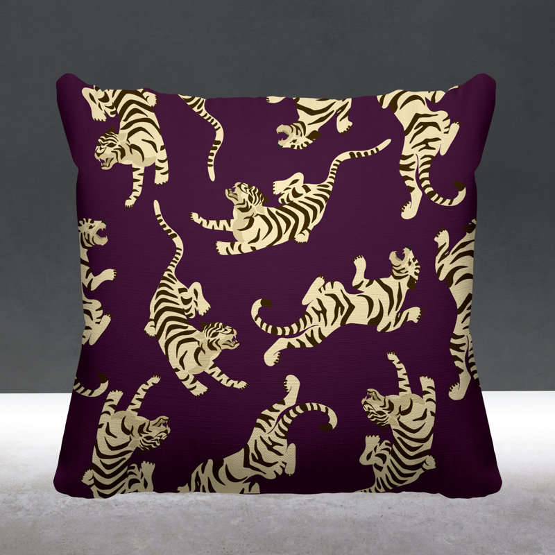Outdoor Reversible Throw Pillow, 17H" x 17W", 15H" x 15W"