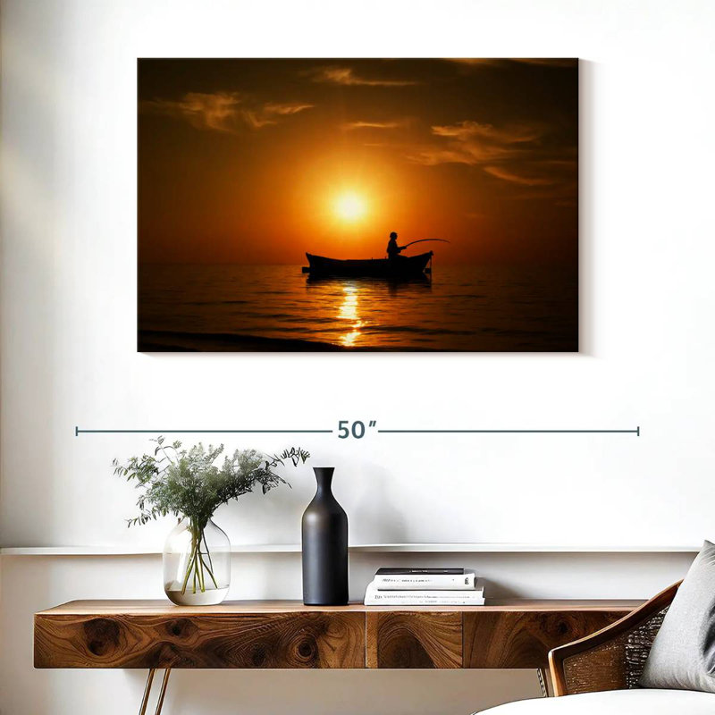 Senne Golden Sunset Fishing