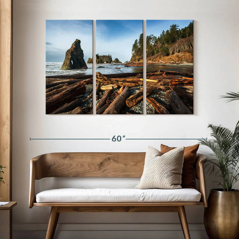 Alvord Ruby Beach Driftwood, 32" H x 50" W