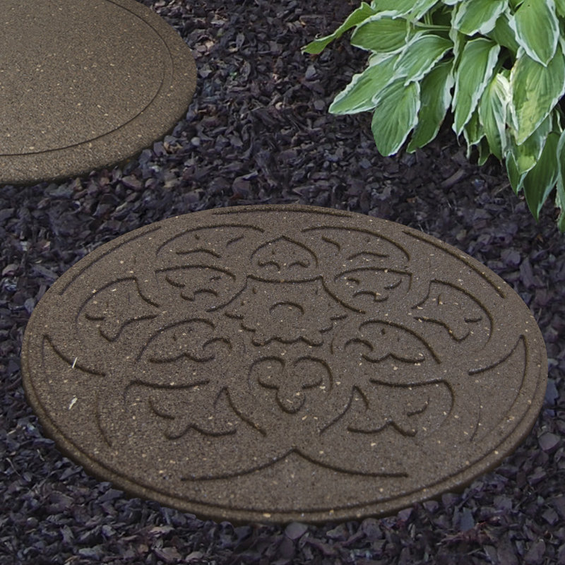 Kenmare Plastic Abstract Stepping Stone