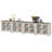 TV Stand For TVs Up to 105", Wood TV Console Table For 65-90" TV, Entertainment Center With Glass Door, Kitchen Sideboard Buffet Cabinet For Dining Room-376489438