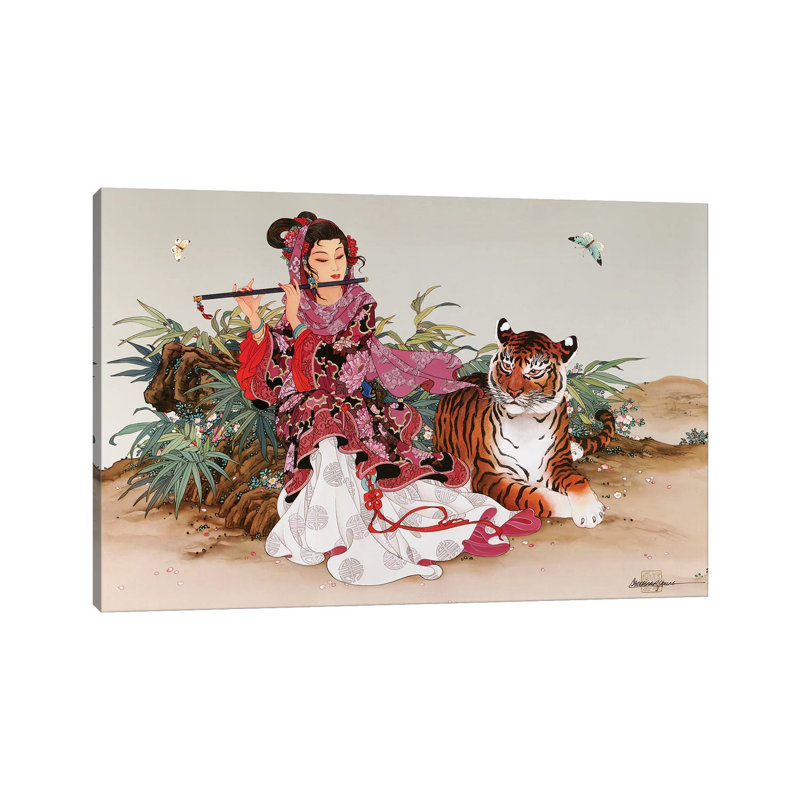 «Immortal Melody» par Caroline R. Young - impression sur toile tendue, H 18 po x l 26 po x P 1,5 po
