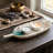 Resin Tray Desert Leaf Jewelry Dish Decorative Organizer Rustic Boho Farmhouse Decor