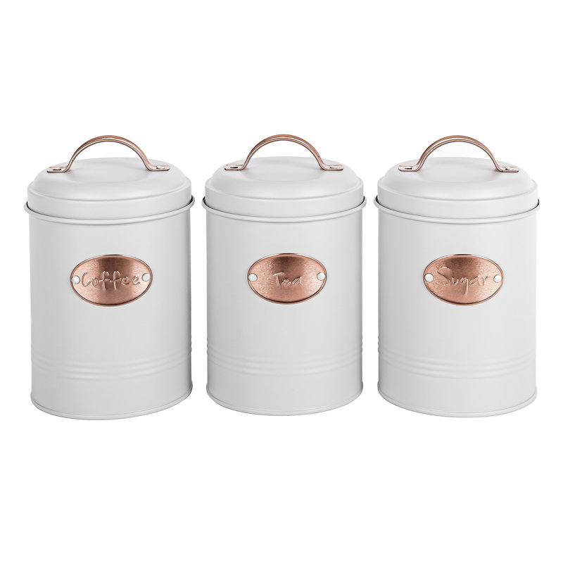 Metal Jar - Set of 3