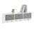 Huseyn Wall Mounted Coat Cubby Shelf with Hooks-160315283