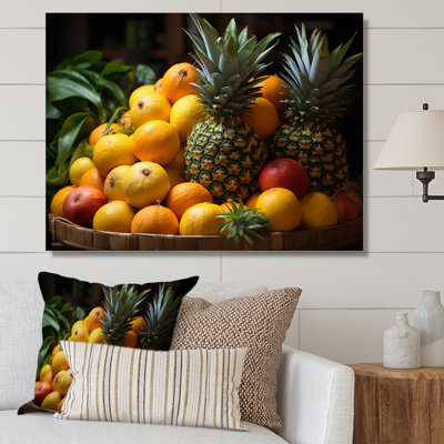 Caraibe Tropical Delight, reproduction d'art sur toile encadrée