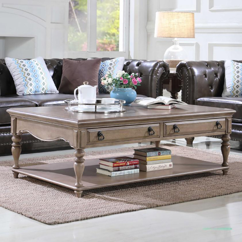 American rectangular end table