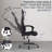 Gaming Chair With Massage,Ergonomic PC Gaming Chair With Footrest Comfortable Headrest And Lumbar Support,High Back PVC Leather,300LBS-1325644817