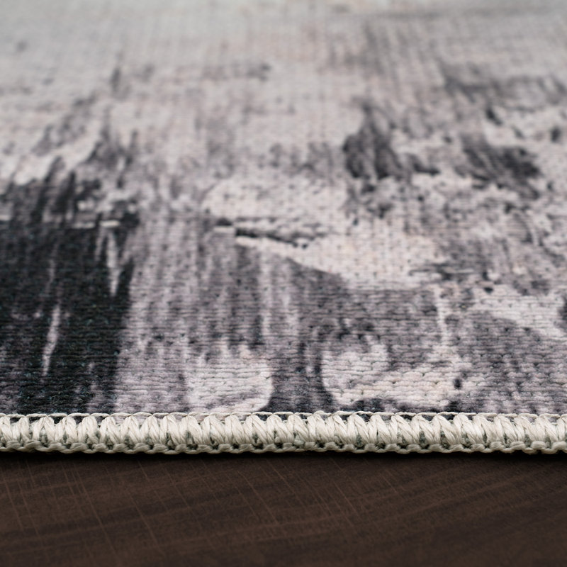 Billingsly Abstract Area Rug, Round 160cm