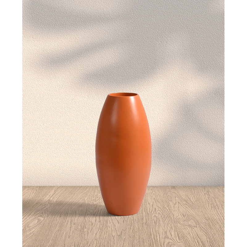 Brazil 12" Vase, Orange