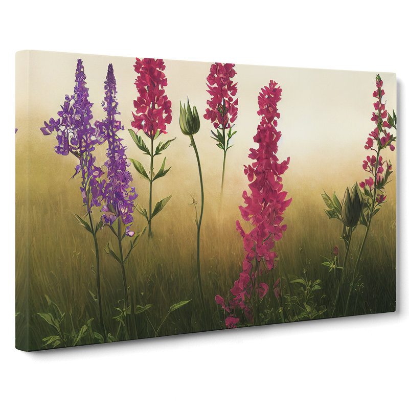 Heavenly Wildflowers Floral - Wrapped Canvas, 50cm H x 76cm W x 3cm D