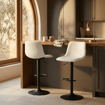 Tabouret de bar pivotant Maximilian
