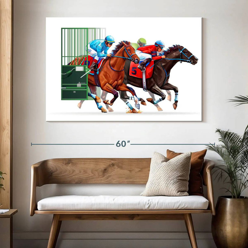Sireci Derby, 34" H x 51" W