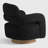 Bayville 29" Wide Sherpa Swivel Chair-1778646100